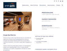 Tablet Screenshot of grupoam.com